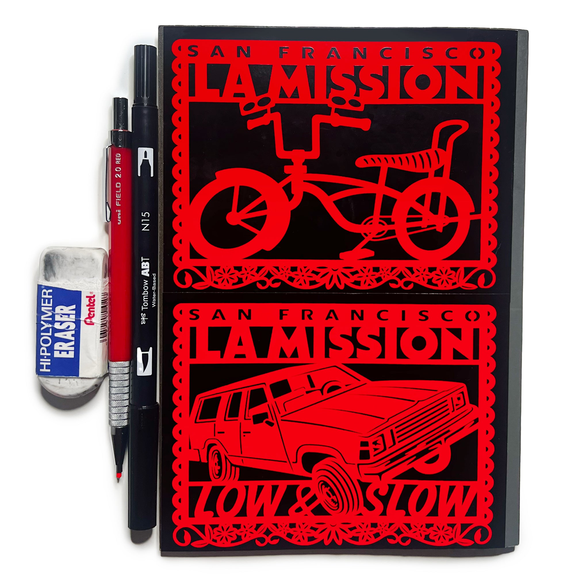 Lowrider Sticker (2 Pack)