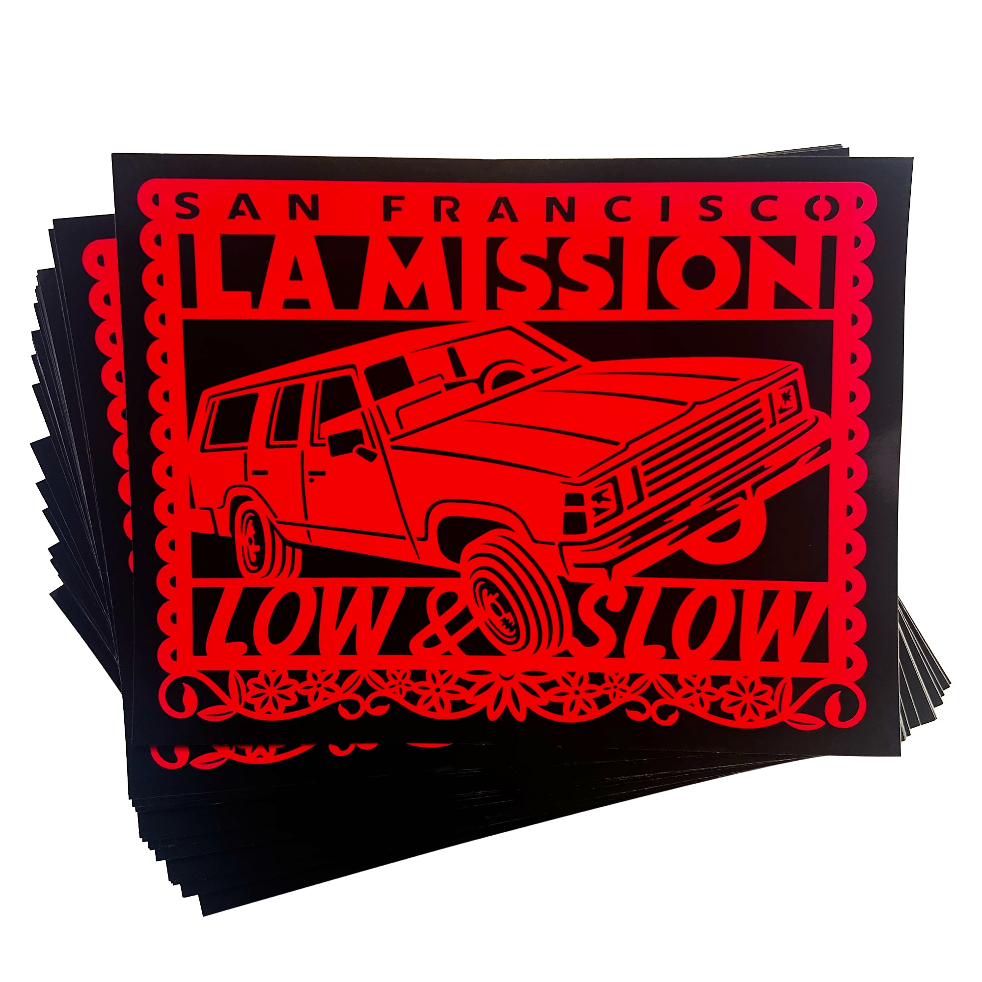 Lowrider Sticker (2 Pack)